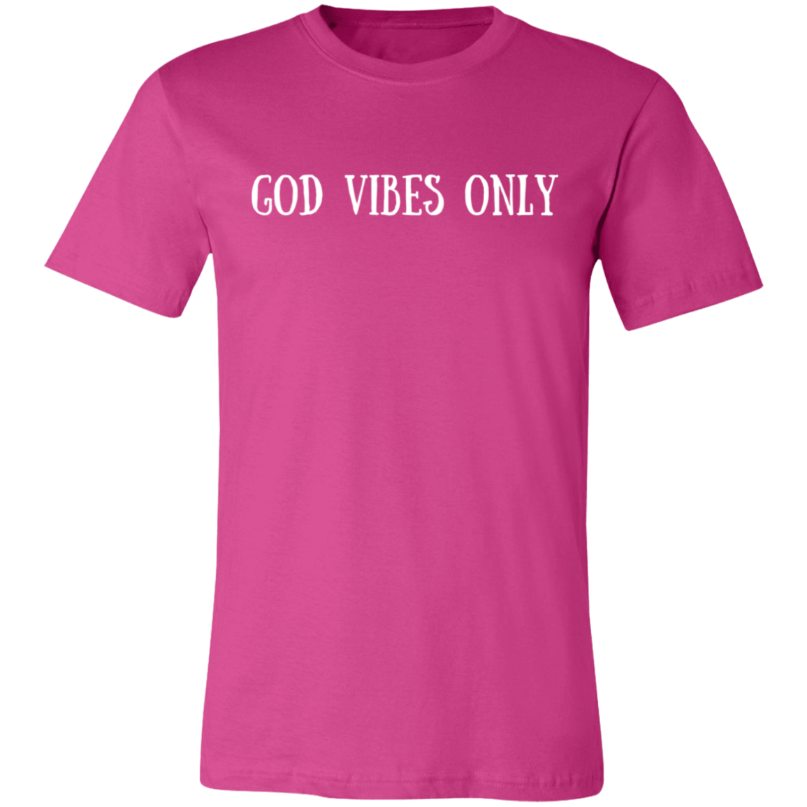 God Vibes Only - white print